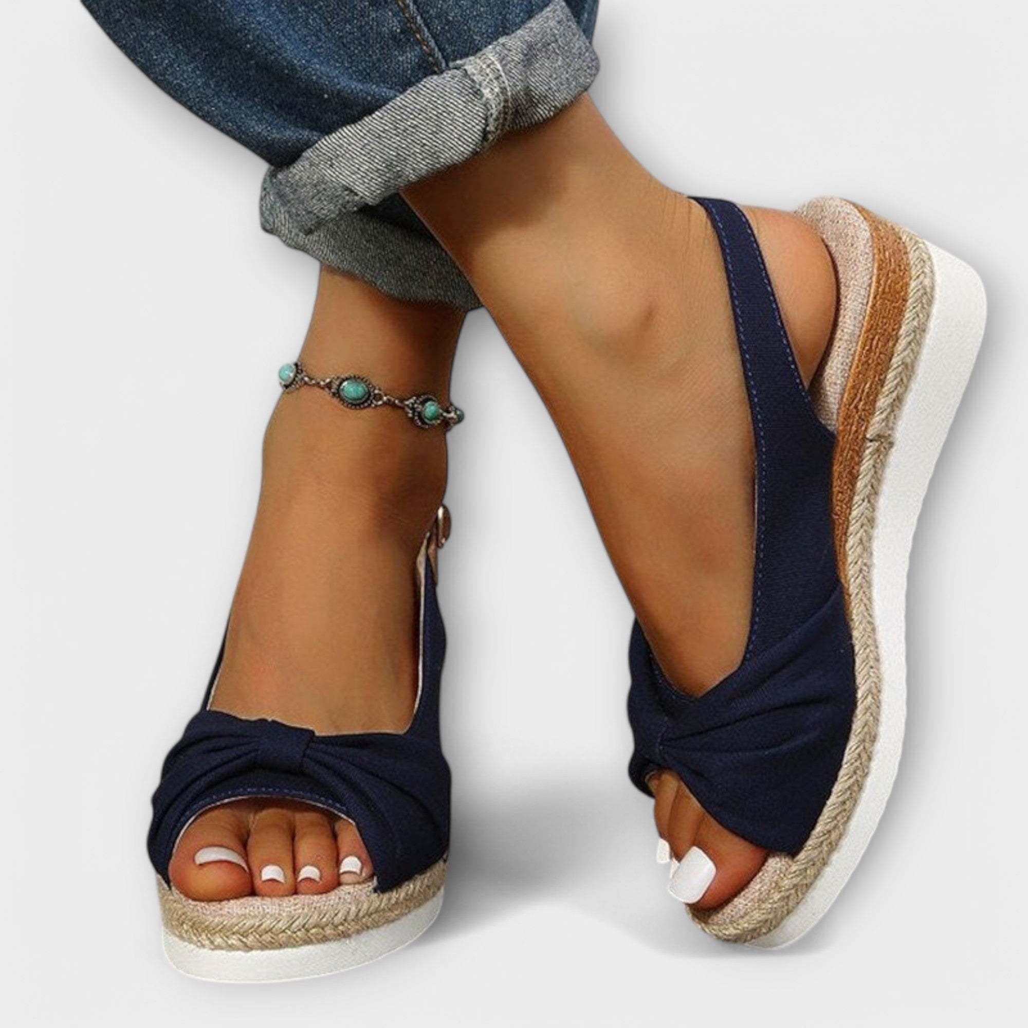 Delia – Espadrile s peto
