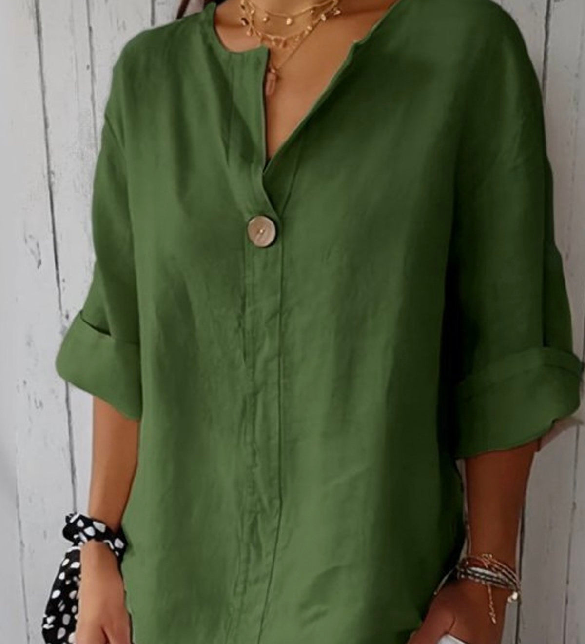 Freja - Elegantna bluza prostega kroja