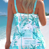 Natalia – Set Tankini Cvečni Vibrant