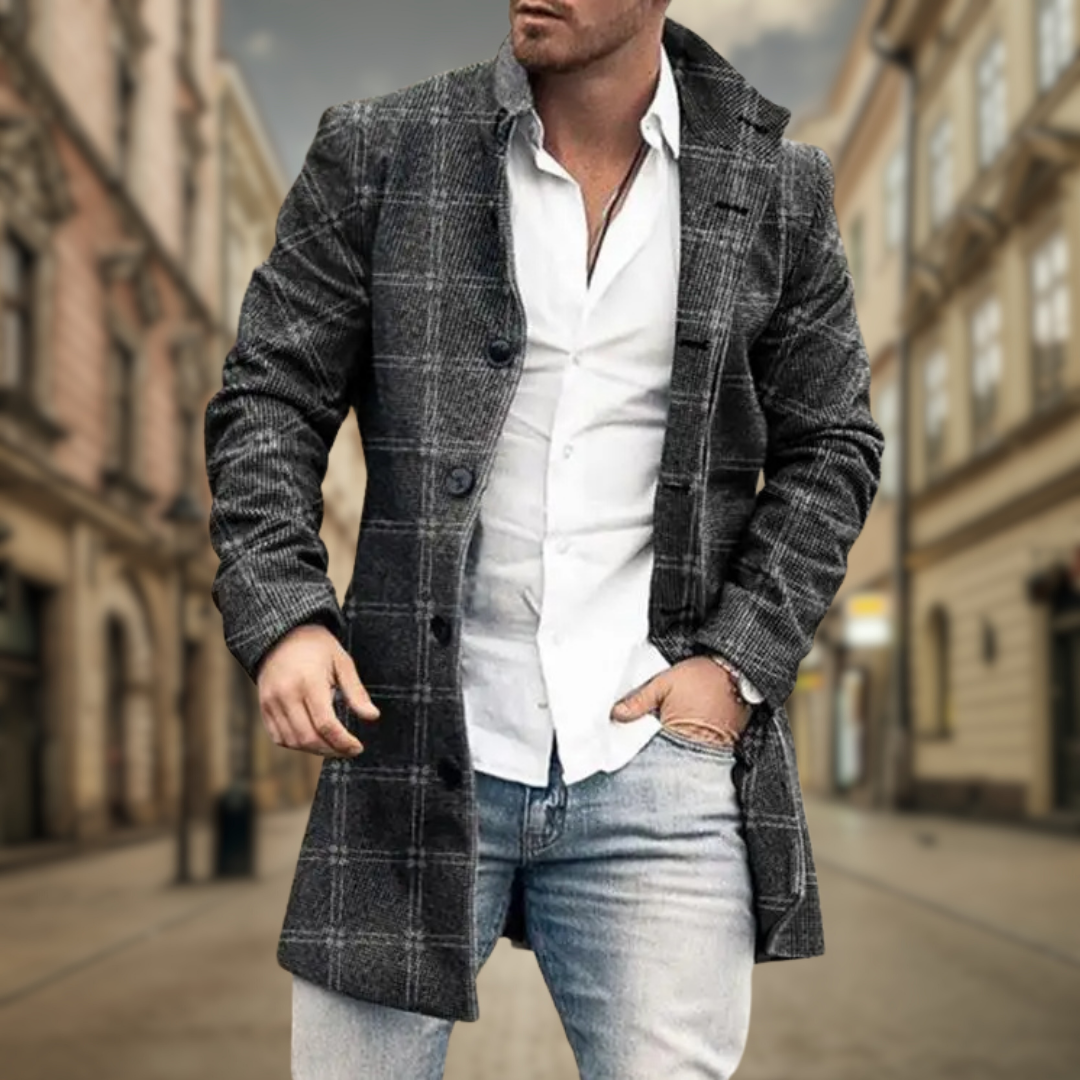 LEONARD | ELEGANTEN MANTEL ZA MOŠKE