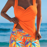 Minodora – Elegantni tankini s tropsko krilom