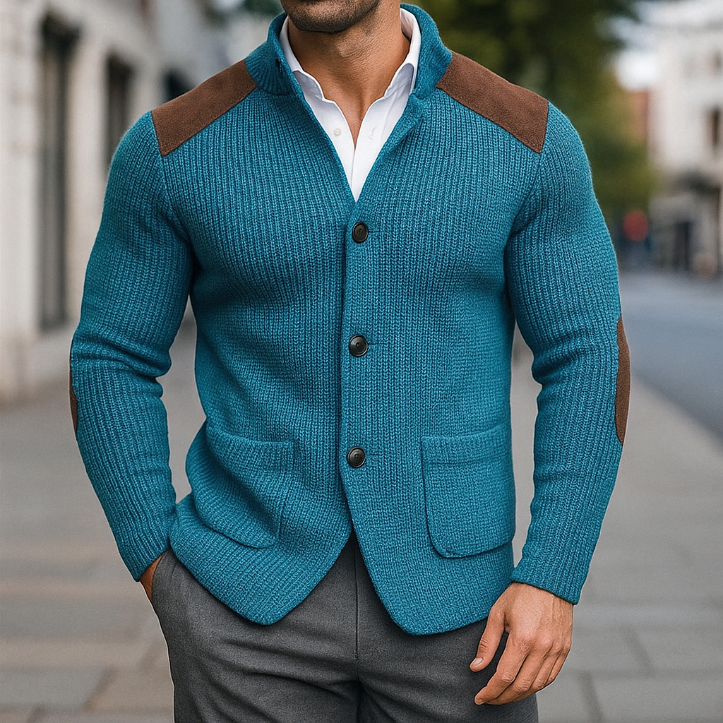 ELIAS | BLUZA IZ PLETIVA Z TEXTURO