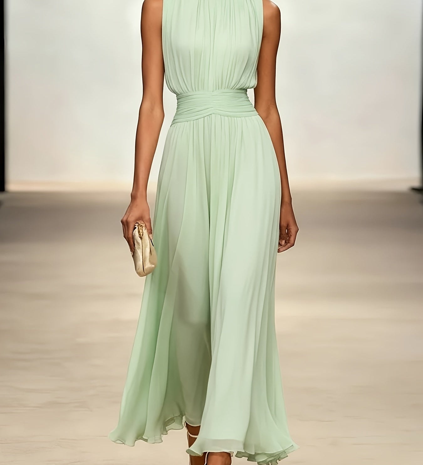 Dorina – Elegantna Maxi Obleka