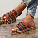 Mihaela – Boho chic copati v ibizanskem slogu
