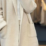 Cristina | Pleten cardigan z žepi