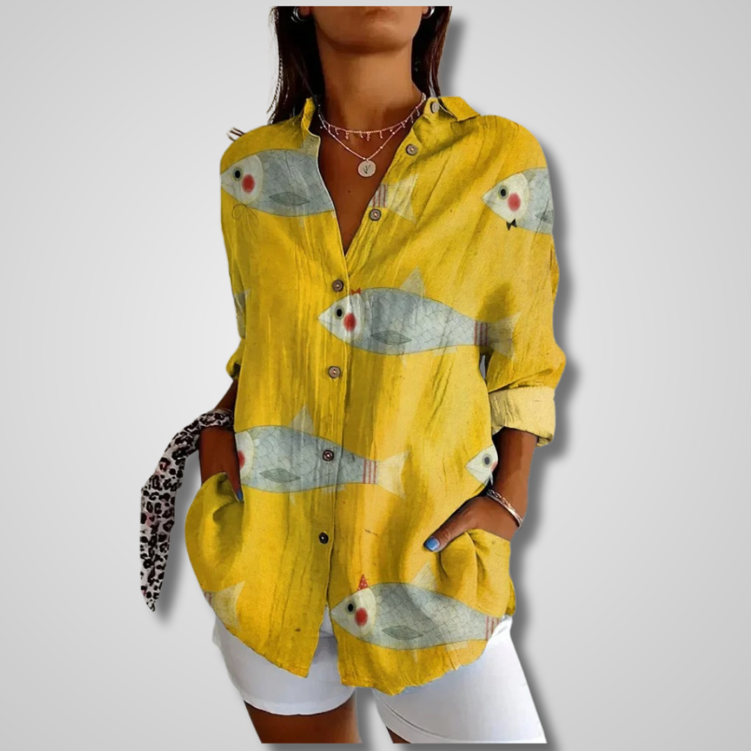 Melle - Elegantna vintage bluza