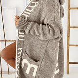 Anca – Eleganten dolg cardigan