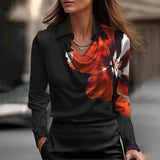 Emma - Eleganten Svetleči Pulover