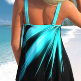 Natalia – Set Tankini Cvetlični Vibrant