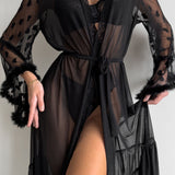 Ilinca – Kimono iz prozorne čipke
