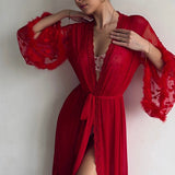 Ilinca – Kimono iz prozorne čipke