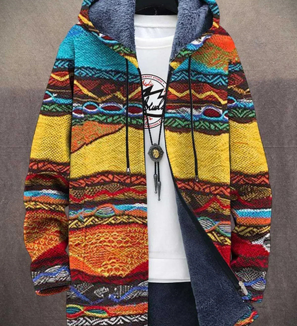 Viviana - Luksuzni cardigan navdihnjen z umetnostjo