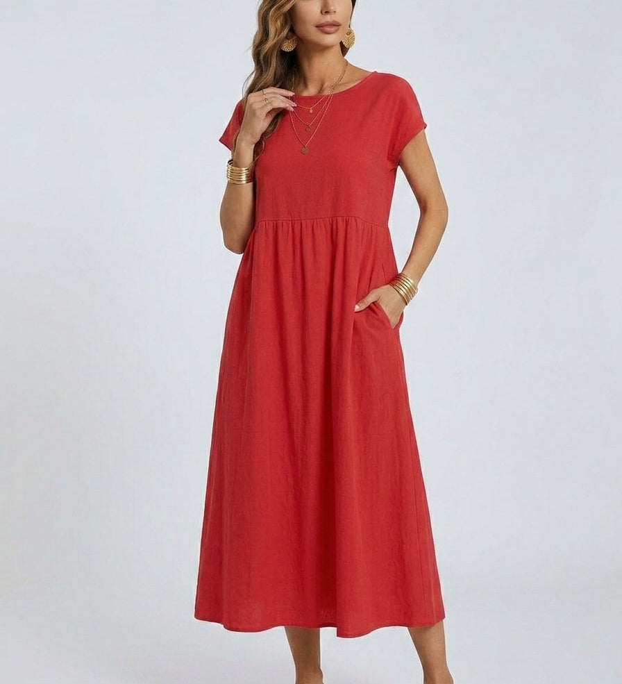 Ileana – Midi obleka brezčasna
