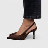 Isabelle – Slingback čevlji z leopardjim potiskom