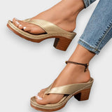 Rodica – Elegantne mule s peto