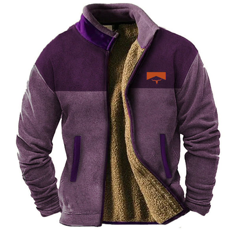 NordFleece | Stylish Fleece Hoodie z Termalno Podlogo
