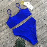 Cristina – Set bikini z visokim pasom bandeau
