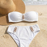 Raluca – Elegantni Bikini z Metalnimi Detajli