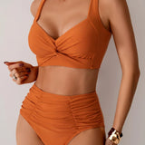 Nicoletta - Bikini zgornji del iz stisnjenega materiala