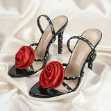 Lyra | Elegantne roza čevlje s peto