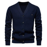 Dylan | Topel moški cardigan z V-izrezom