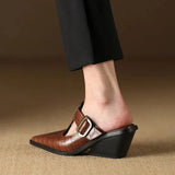 Mara – Mule Premium s Krokodilnim Natisom