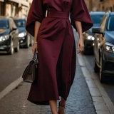 Salomea – Elegantna obleka s klasičnim krojem