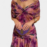 Liana – Maxi cvetna obleka