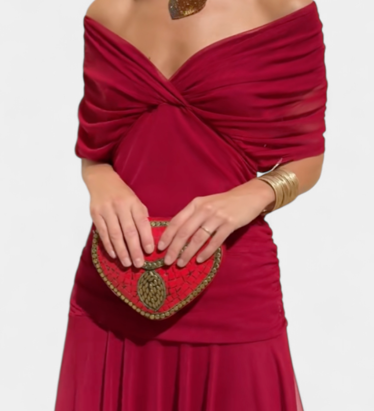Liana – Maxi cvetna obleka