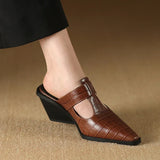 Mara – Mule Premium s Krokodilnim Natisom