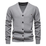 Dylan | Topel moški cardigan z V-izrezom