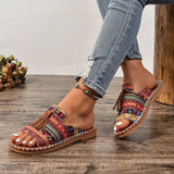 Mihaela – Boho chic copati v ibizanskem slogu