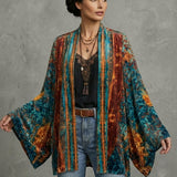 Doina – Boho jakna z umetniškim dizajnom
