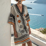 Delia – Kaftan obleka navdihnjena z Nilom