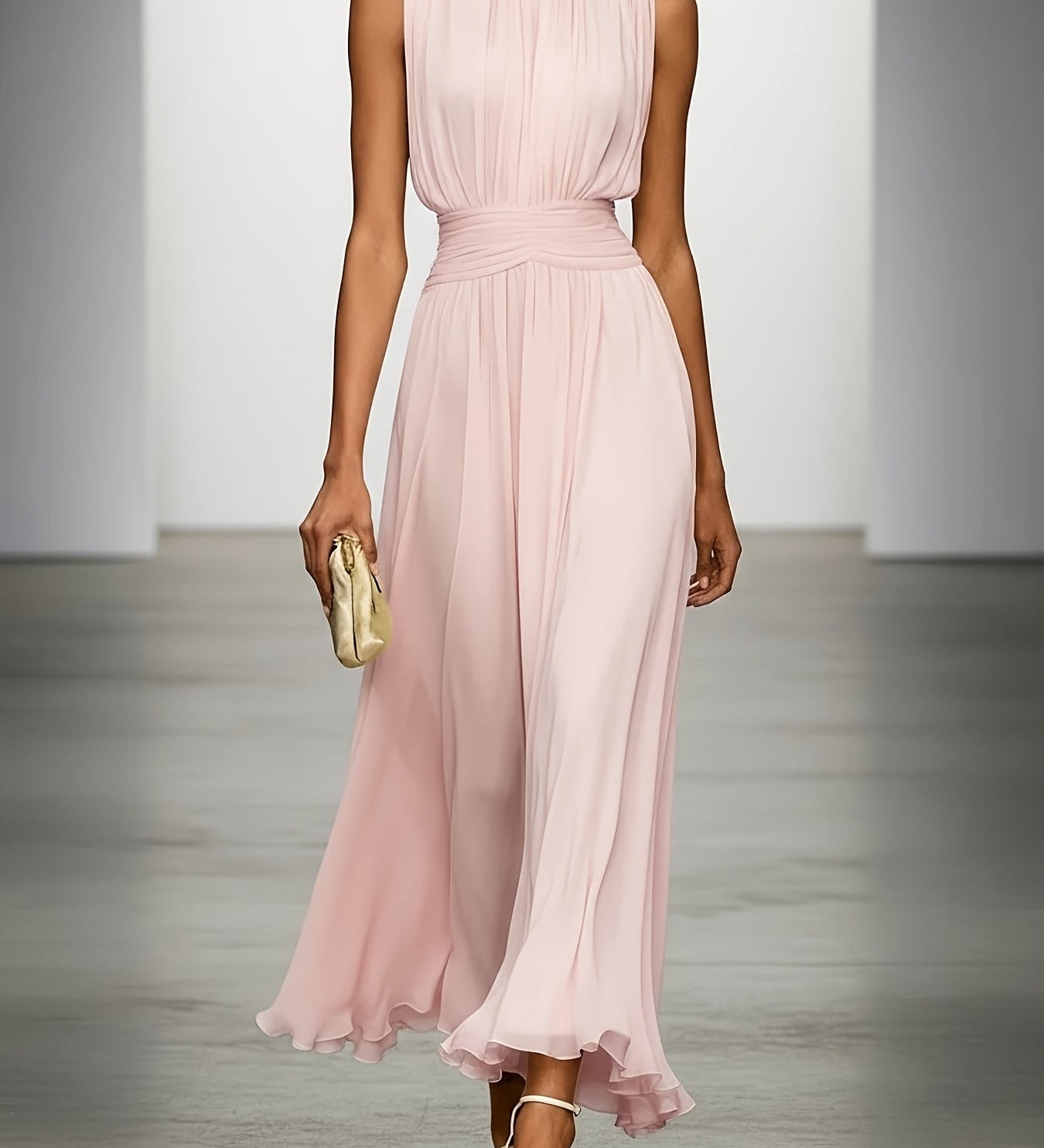Dorina – Elegantna Maxi Obleka