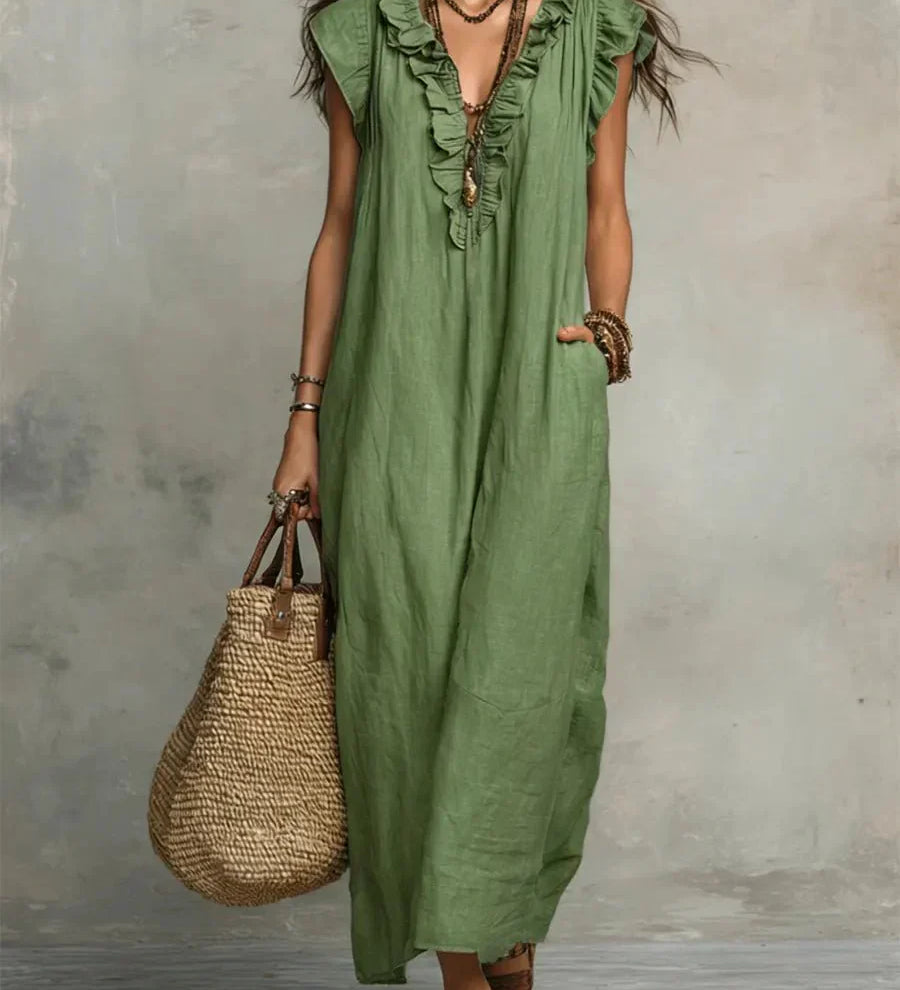 Camelia – Maxi Boho Obleka
