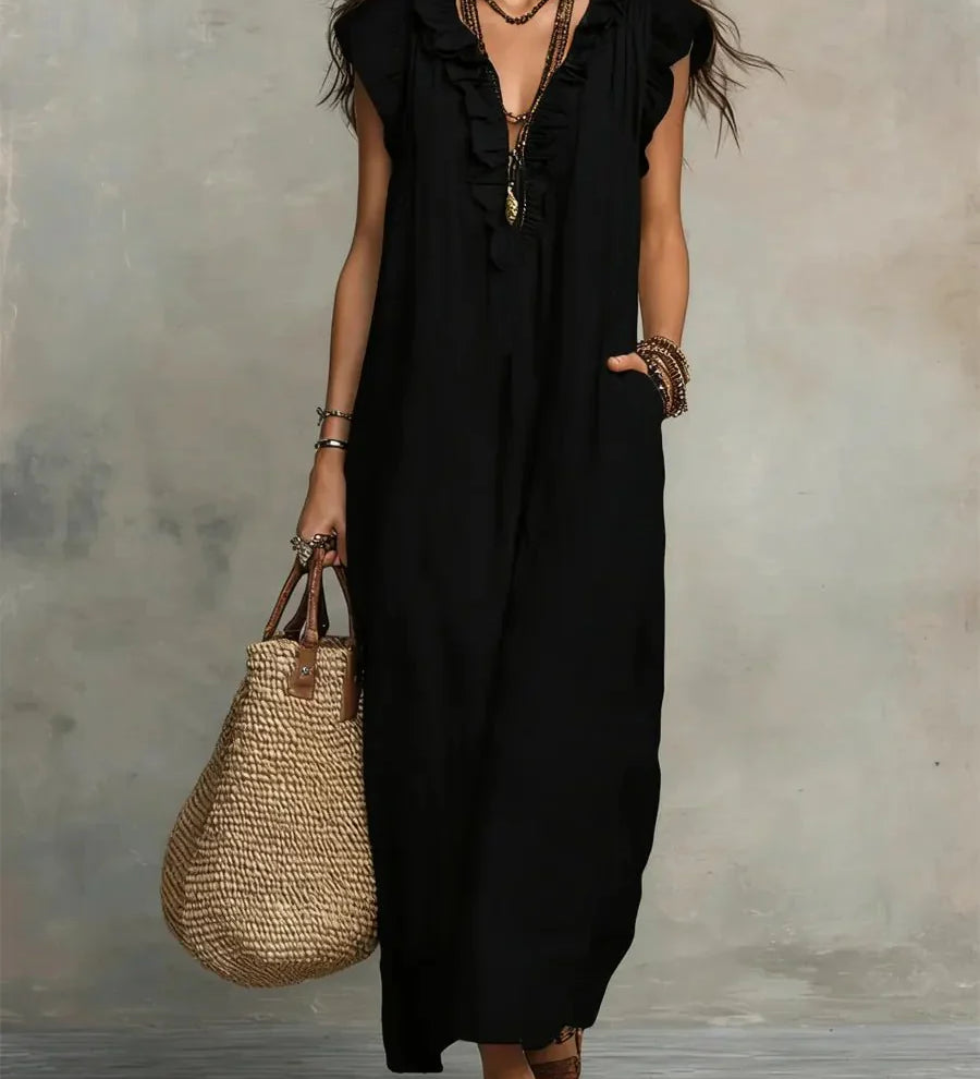 Camelia – Maxi Boho Obleka