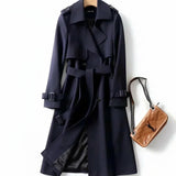 Sienna – Klasičen Trench Coat z Evropskim Dizajnom