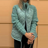 Rossella | Pletena jakna patchwork