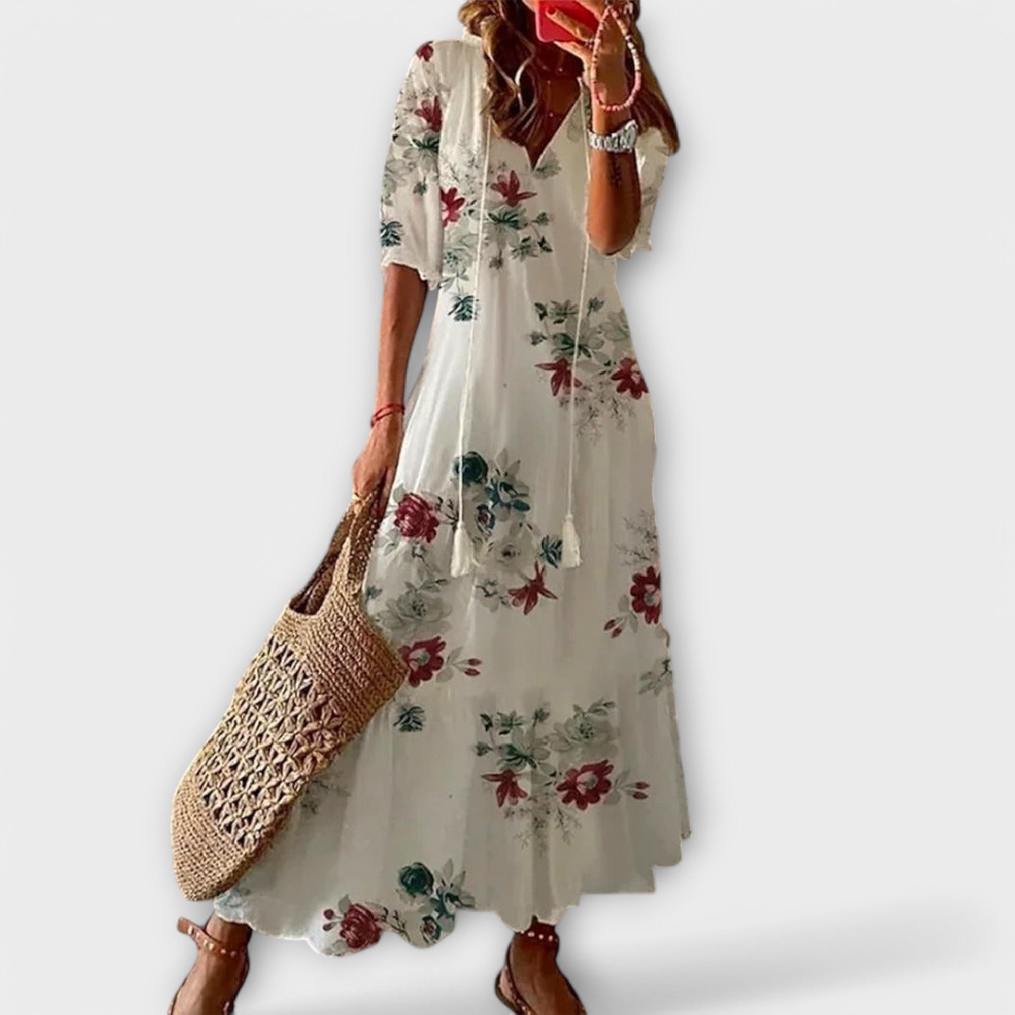 Steliana – Maxi Boho Obleka